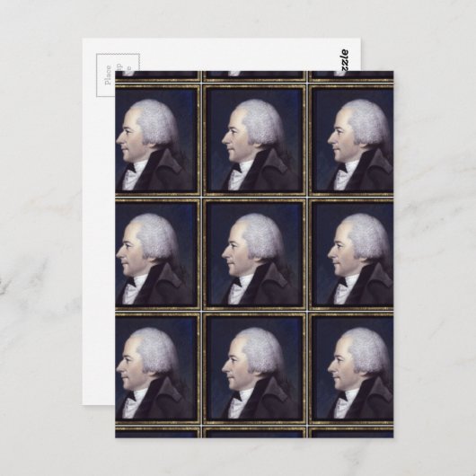 Carte Postale Alexander Hamilton Designs (Devant / Derrière)