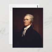 Carte Postale Alexander Hamilton Portrait de John Trumbull (1806 (Devant / Derrière)