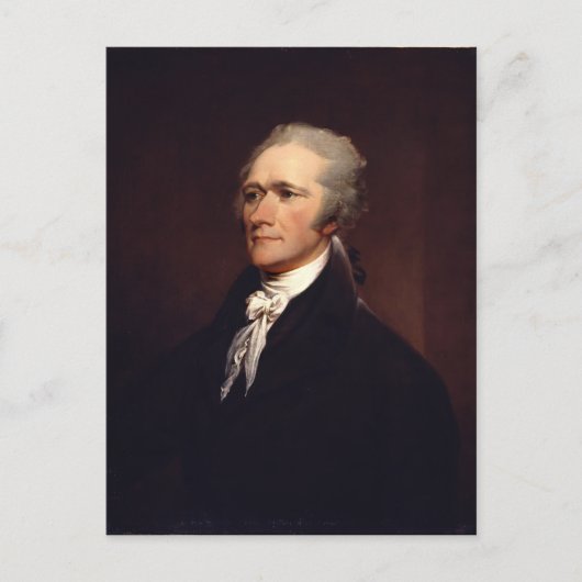 Carte Postale Alexander Hamilton Portrait de John Trumbull (1806 (Devant)
