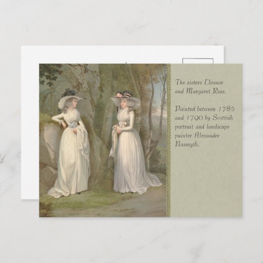 Carte postale Alexander Nasmyth Two Sisters CC0178 (Devant / Derrière)