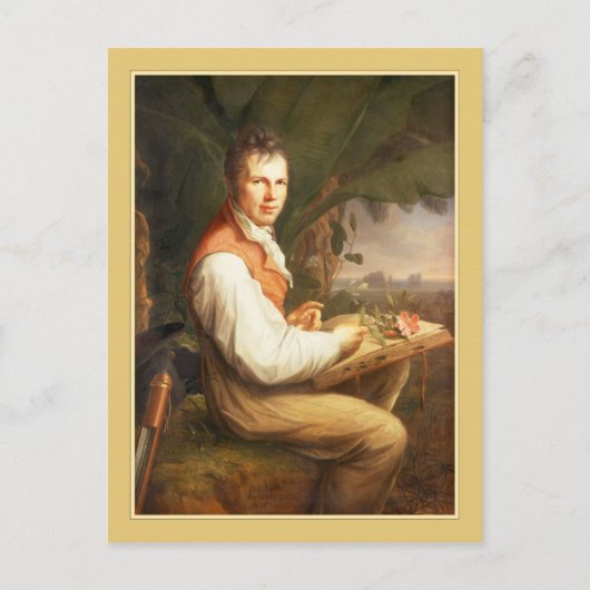 Carte Postale Alexander von Humboldt par Friedrich Georg Weitsch (Devant)