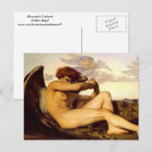 Carte Postale Alexandre Cabanel - Ange Déchu (Devant / Derrière)
