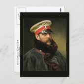 Carte Postale Alexandre II (Devant / Derrière)