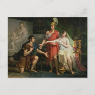 Carte Postale Alexandre les Grands Mains sur Campaspe