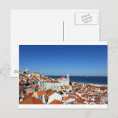 Carte Postale Alfama, Lisbonne, Portugal (Devant / Derrière)