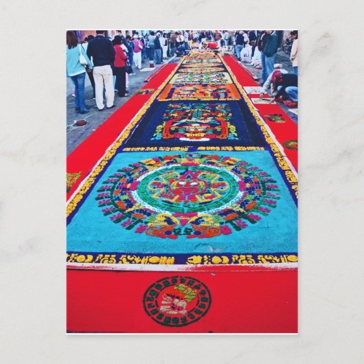 Carte Postale Alfombras de La Antigua 2 (Devant)