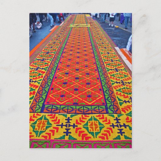 Carte Postale Alfombras de La Antigua 3 (Devant)