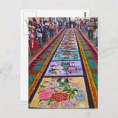 Carte Postale Alfombras de La Antigua 4 (Devant / Derrière)