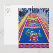 Carte Postale Alfombras de La Antigua 6 (Devant / Derrière)