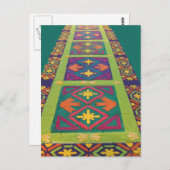Carte Postale Alfombras de La Antigua 9 (Devant / Derrière)