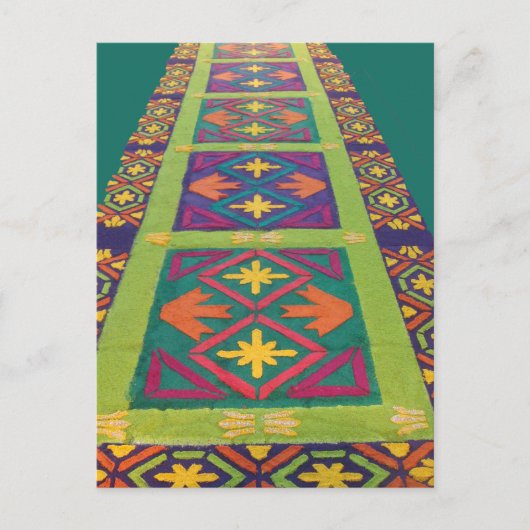 Carte Postale Alfombras de La Antigua 9 (Devant)