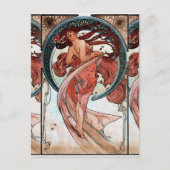 Carte Postale Alfons Mucha 1898 Danse (Devant)