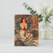 Carte Postale Alfons Mucha Monaco Monte Carlo (Debout devant)