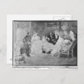 Carte Postale Alfred de Musset Eugene Delacroix (Devant / Derrière)