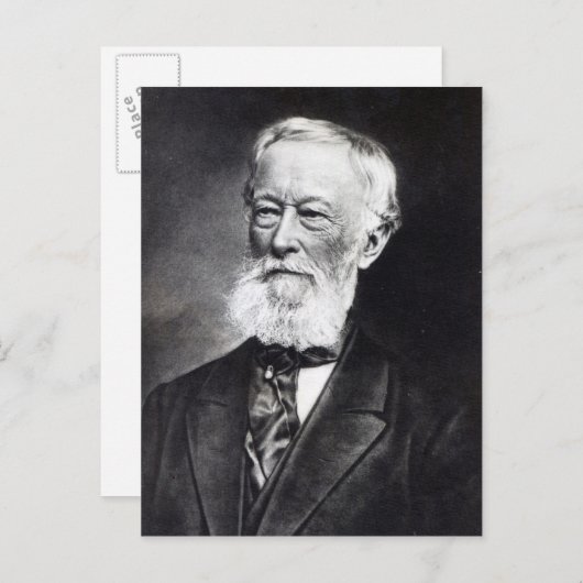 Carte Postale Alfred Krupp (Devant / Derrière)