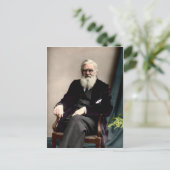 Carte Postale Alfred Russel Wallace c1895 (Debout devant)