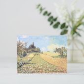 Carte Postale Alfred Sisley | Champ de blé (Debout devant)