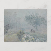Carte Postale Alfred Sisley - Fog, Voisins (Devant)