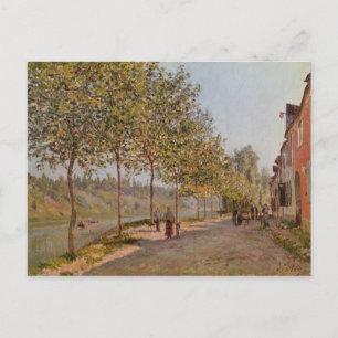 Carte Postale Alfred Sisley Juin Matin à Saint-Mammes