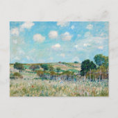 Carte Postale Alfred Sisley - La Prairie (Devant)