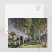 Carte Postale Alfred Sisley | la promenade (Devant / Derrière)