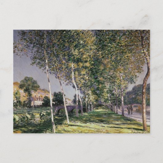 Carte Postale Alfred Sisley | la promenade (Devant)