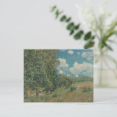 Carte Postale Alfred Sisley - La route de Versailles (Debout devant)
