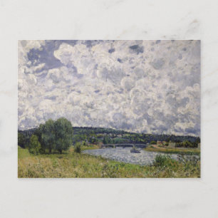 Carte Postale Alfred Sisley La Seine à Suresnes
