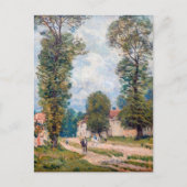Carte Postale Alfred Sisley - Le chemin Versailles (Devant)