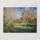 Carte Postale Alfred Sisley - Le Jardin de Hoschede, Montgeron (Devant)