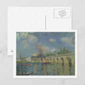 Carte Postale Alfred Sisley | Le Pont (Devant / Derrière)