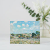 Carte Postale Alfred Sisley - Le pré (Debout devant)