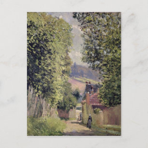 Carte Postale Alfred Sisley   Une route à Louveciennes