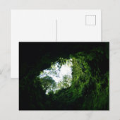 Carte Postale Algar do carvao : Terceira, Açores (Devant / Derrière)