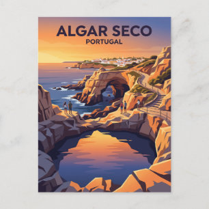 Carte Postale Algar Seco Portugal
