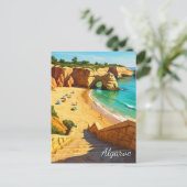 Carte Postale Algarve Beach Portugal Travel (Debout devant)