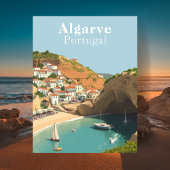 Carte Postale Algarve Portugal Plage européenne Voyage
