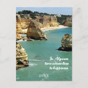 Carte Postale Algarve vacances plage au Portugal