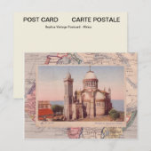 Carte Postale Alger, Église Notre-Dame-d'Afrique (Devant / Derrière)