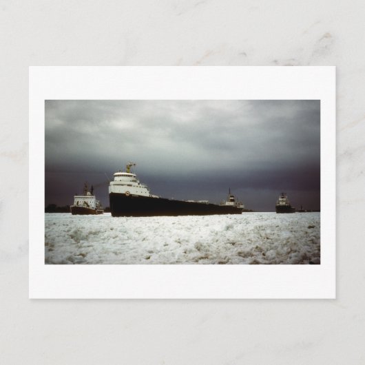 Carte Postale Algocen sur la rivière St. Clair (Devant)