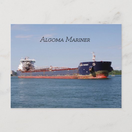 Carte postale Algoma Mariner (Devant)