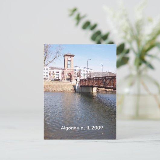 Carte postale Algonquin Illinois (Debout devant)