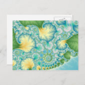 Carte Postale Algues - Fractées (Devant / Derrière)