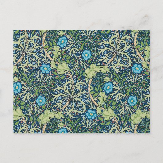 Carte Postale Algues, William Morris (Devant)