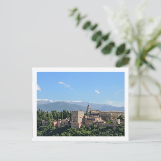 Carte postale Alhambra (Debout devant)