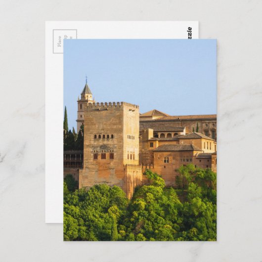 Carte Postale Alhambra 2 (Devant / Derrière)