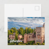Carte Postale Alhambra, Allemagne (Devant / Derrière)