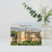 Carte Postale Alhambra, Espagne (Debout devant)