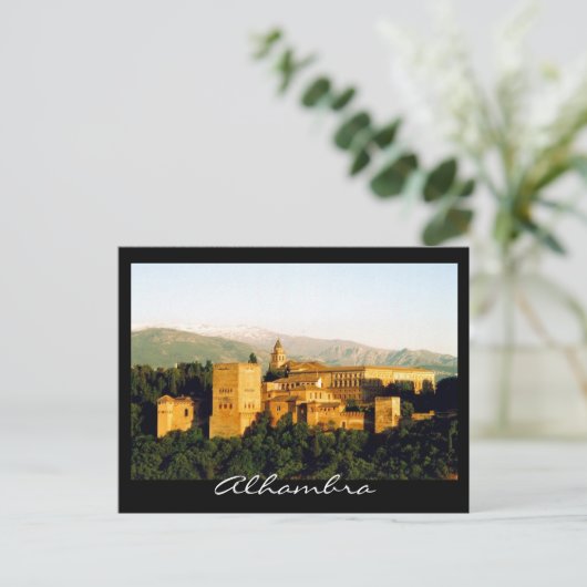 Carte Postale alhambra granada (Debout devant)