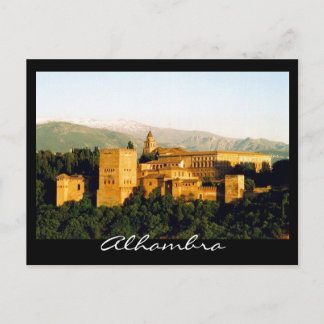 Carte Postale alhambra granada